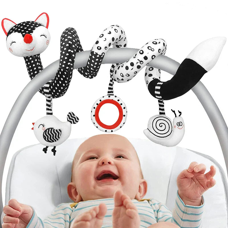 Baby Spiral Toy™ - Autostoel &amp; Kinderwagen Speelgoed 