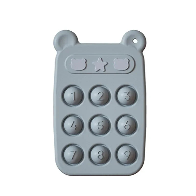 Fidget Toy™ - Bijtring &amp; Fidget speelgoed in 1 - Siliconen Fidget Telefoon 