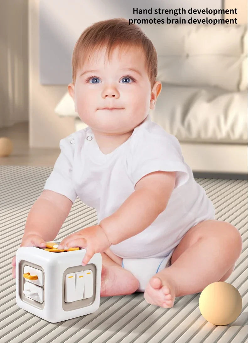 Skill Box™ – Voelen &amp; Friemelen – Sensorisch Kubus Speelgoed 