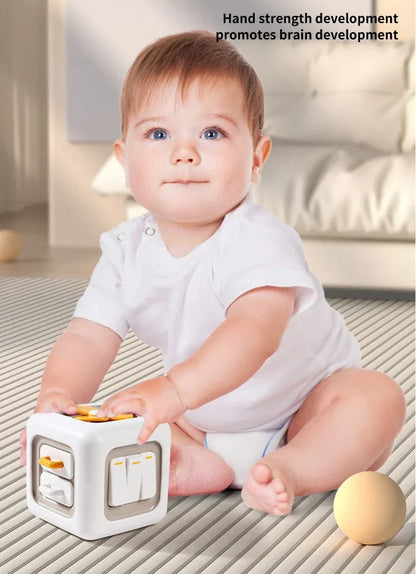 Skill Box™ – Voelen &amp; Friemelen – Sensorisch Kubus Speelgoed 