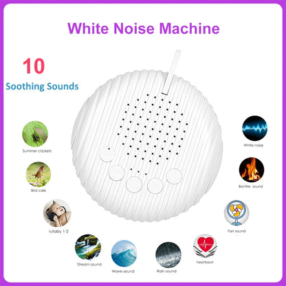 SleepEase – Rust &amp; Reistijd – White Noise Geluidsmachine voor Baby's 