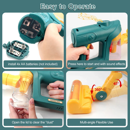 Cleantime™ - Kleine Stofvangers - Speelgoedstofzuiger 