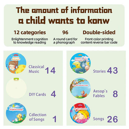Sound Spinner™ – Verhalen &amp; Liedjes – Speelgoed Grammofoon 