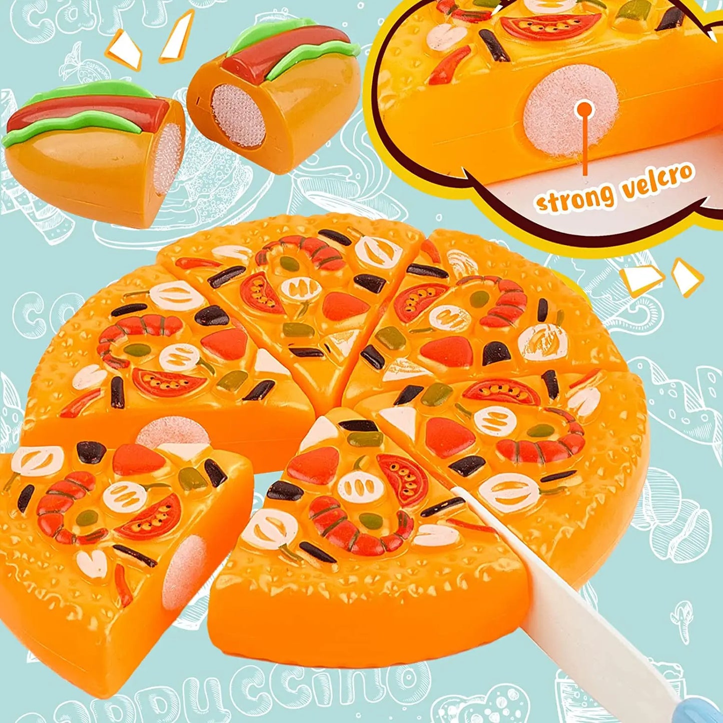 Veggie &amp; Fruit Toys™ - Leuk &amp; Leerzaam - Groente Fruit Speelgoed 