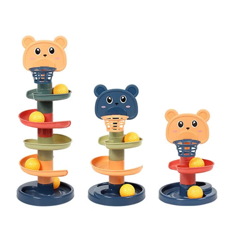 BambinoBoost™ glij- en stapelspeelset - Speelgoed Glijbaan 