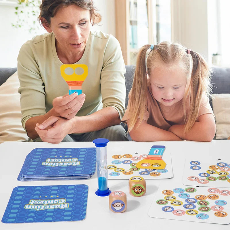 Puzzel Duel™ - Snel &amp; Slim - Interactief Reactie Bordspel 
