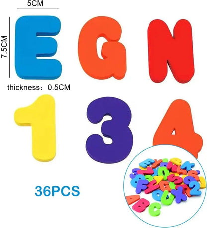 Kleurrijke Badletters™ - Leerzaam &amp; Leuk - Kleurrijke Badletters 