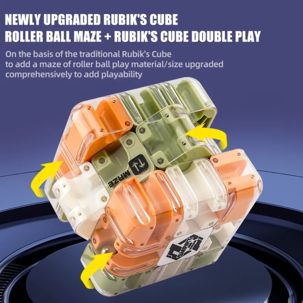 Maze Cube™ – Minder stress, meer focus – Kubus Puzzel Speelgoed 