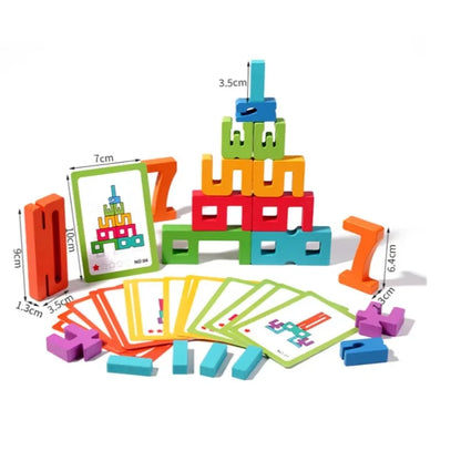 Hersenblokken – Stapel &amp; Leer – Leerblokken Spel 