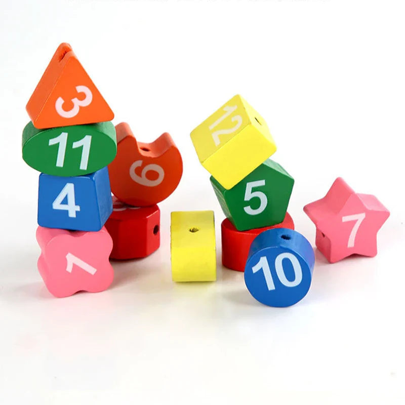 Leerklok™ - Speel &amp; Leer Klokkijken - Houten Klok 