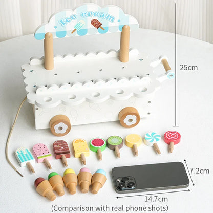 Wooden Gelato™ – IJskoude Fantasie – Rollenspel Ijswagen 