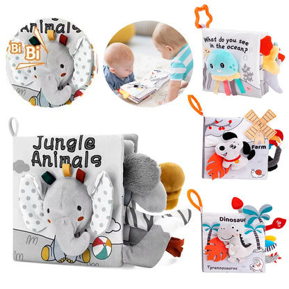 Zacht Zintuiglijk Boekje – Voelen &amp; Ontdekken – Babyboekje 