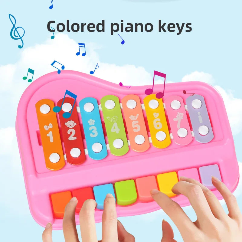 Tiny Tunes Set™ – Klankrijke Pret – Xylofoon &amp; Piano voor kinderen 