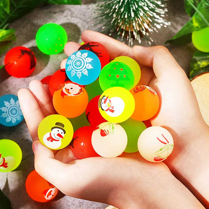 Xmas Bouncy Balls™ - een Stuiterende Kerst! - Stuiterballen 
