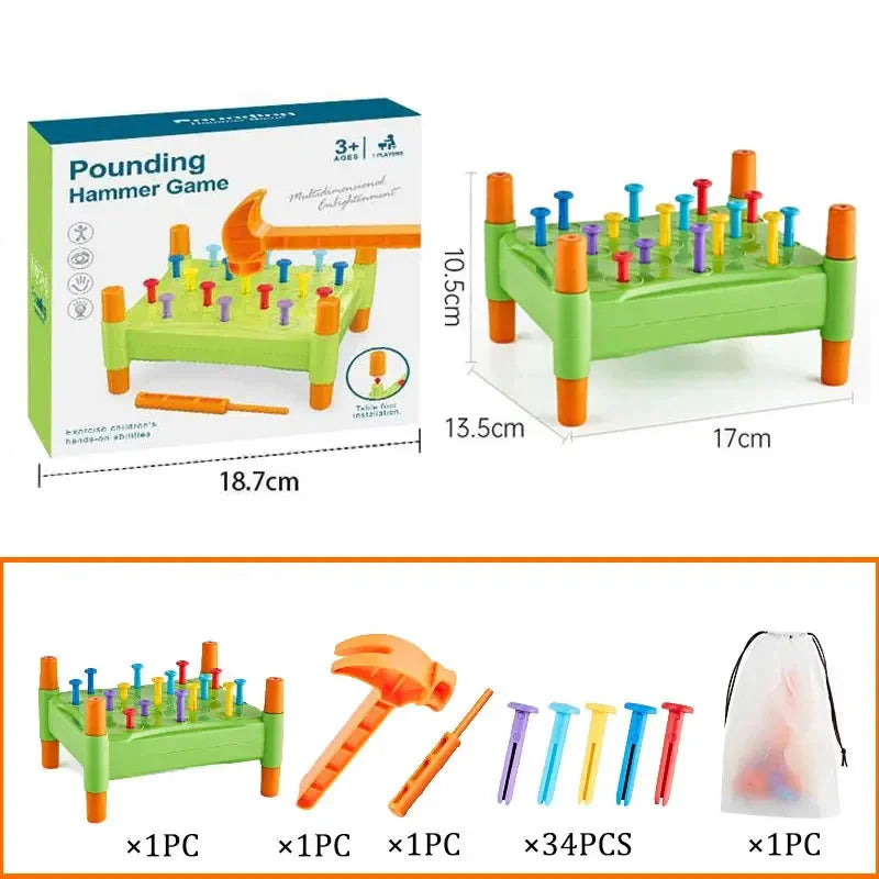 Nail &amp; Knock™ – Tik Tik Kleuren – Hamertje Tik