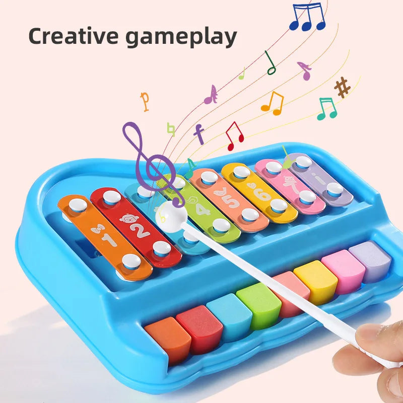 Tiny Tunes Set™ – Klankrijke Pret – Xylofoon &amp; Piano voor kinderen 