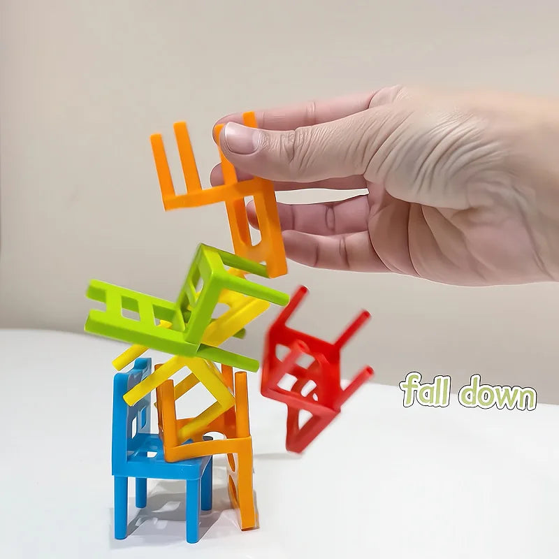 Chair Stack™ - Interactief &amp; Stimuleer creativiteit - Stapel Stoelen Spel 