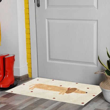 Little Haven™ - Zacht &amp; Comfortabel - Tapijt Met Teckelprint 