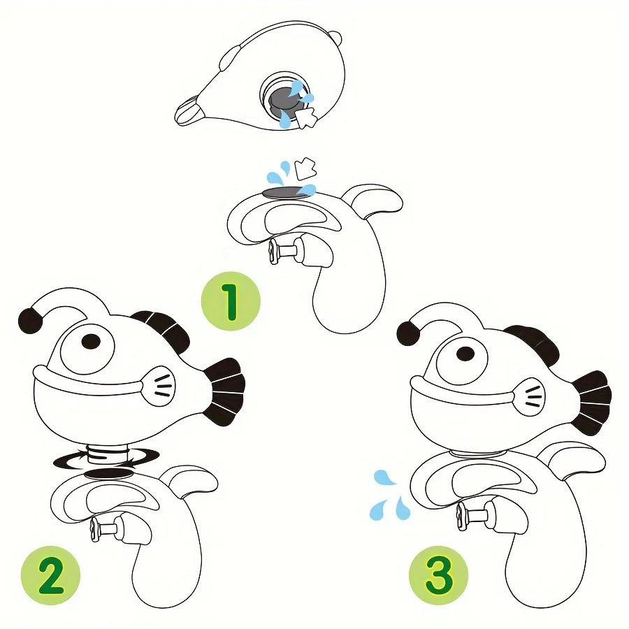 Clown Fish Splash™ – Spetterpret Set – Waterspeelgoed Peuters 