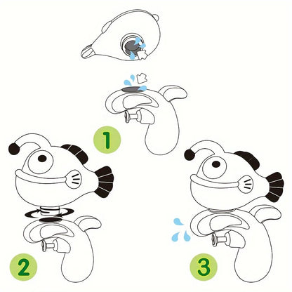 Clown Fish Splash™ – Spetterpret Set – Waterspeelgoed Peuters 