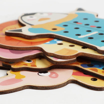 TiePal - Stikken &amp; Spelen – Veterstrik Speelbord 