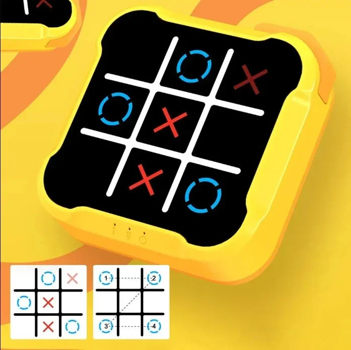 Tic Tac Toe Game™ - Versterk Geheugen &amp; Probleemoplossend Vermogen - Elektronische Boter-Kaas &amp; Eieren 