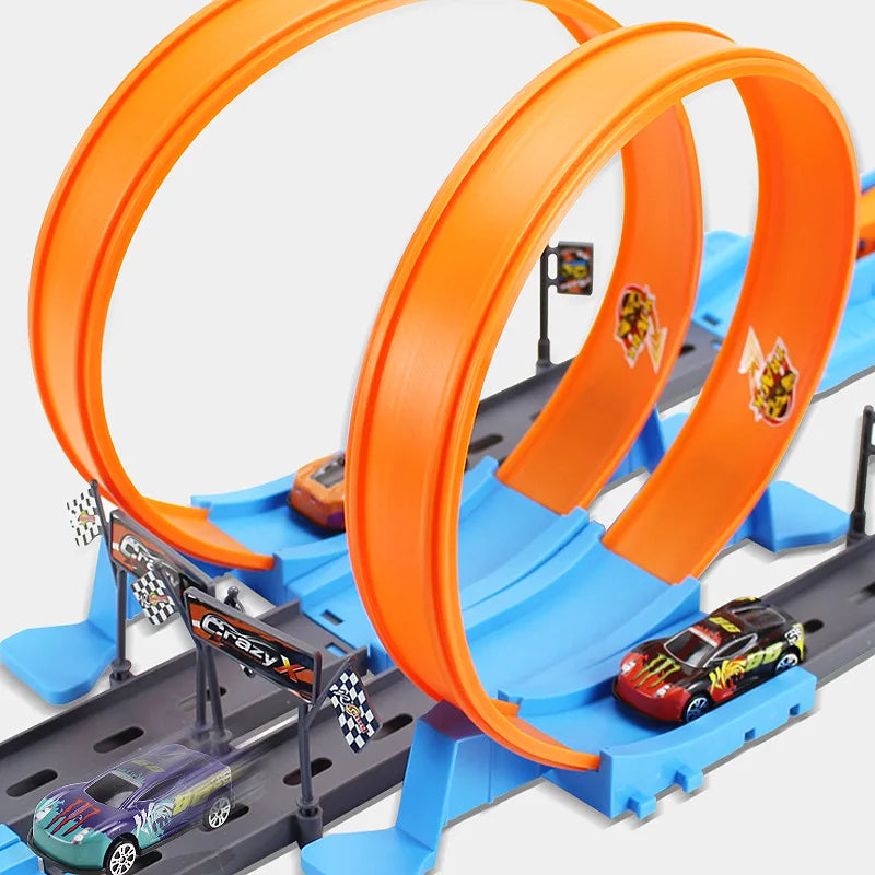 Double Race Track™ - Creatief &amp; Leuk - Looping Racebaan 