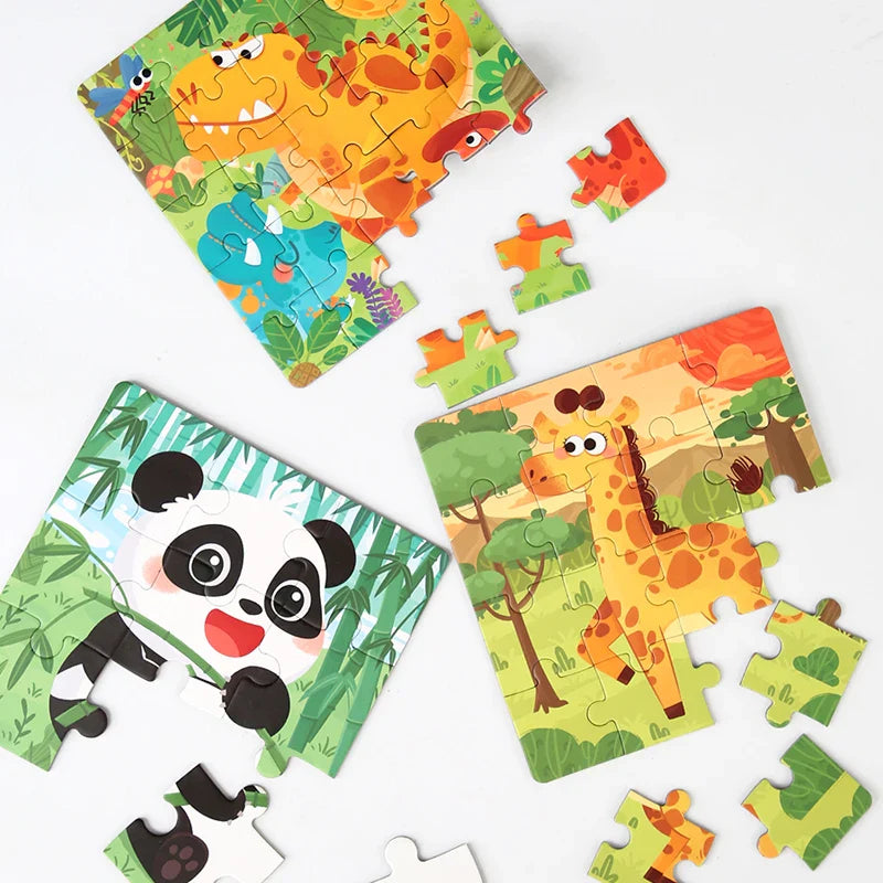 Magnetisch Puzzelboek™ – Dierenvriendjes Plezier – Magnetisch Puzzelboek 