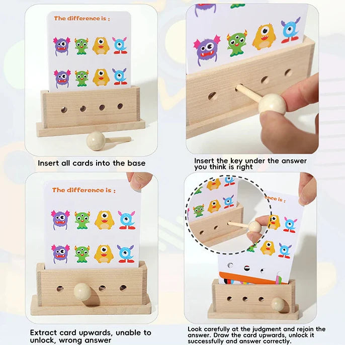 Logic Lock™ - Logische overweging - Sorteer &amp; Match Puzzel