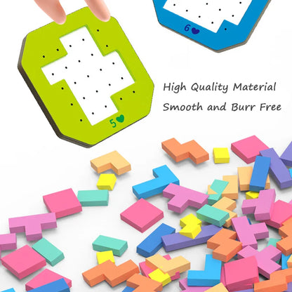 Logic Blocks™ – Kleur &amp; Creativiteit – Geometrische Puzzel 