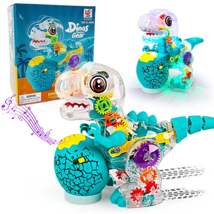 Lichtgevende Dino Toy™ - Lichtgevende Dino Avonturen - Speelgoeddino