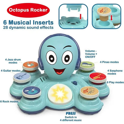 Musical Octo™ - Octopus Muziekfeest - Muziek Speelgoed 