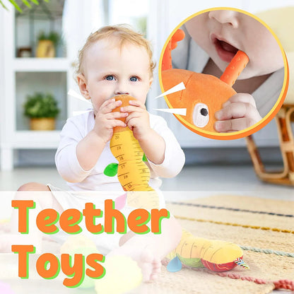 Crinkle Critter™ – Muzikale rammelaar pluche speelgoed 