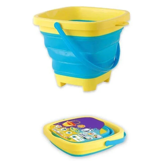 Foldable Bucket™ - Vouwbaar Vakantieplezier - Opvouwbare emmer 