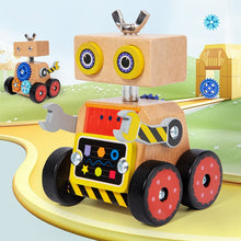 Woods™ - Bouw &amp; Speel - Houten Constructie Robot 