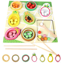 Toddler Clips™ - Fruit &amp; Vorm Match - Sorteerspel 