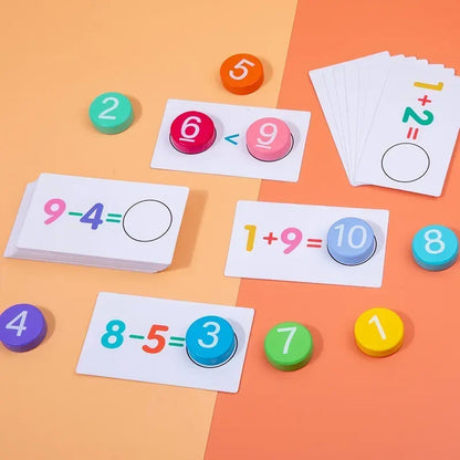 Math Tokens™ - Tellen &amp; Oplossen - Rekenkaarten Kinderen 