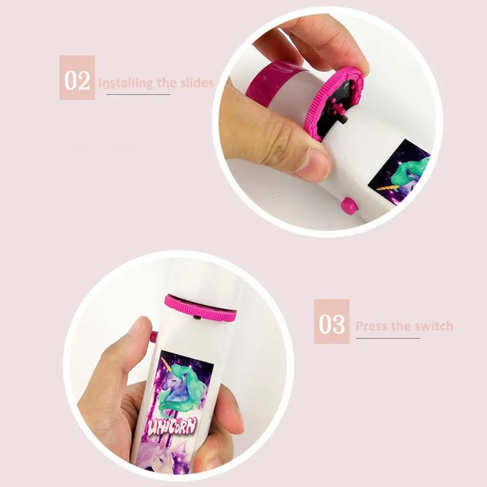 Glow Tales™ – Bedtijd Beelden – Speelgoed Projectie Zaklamp 