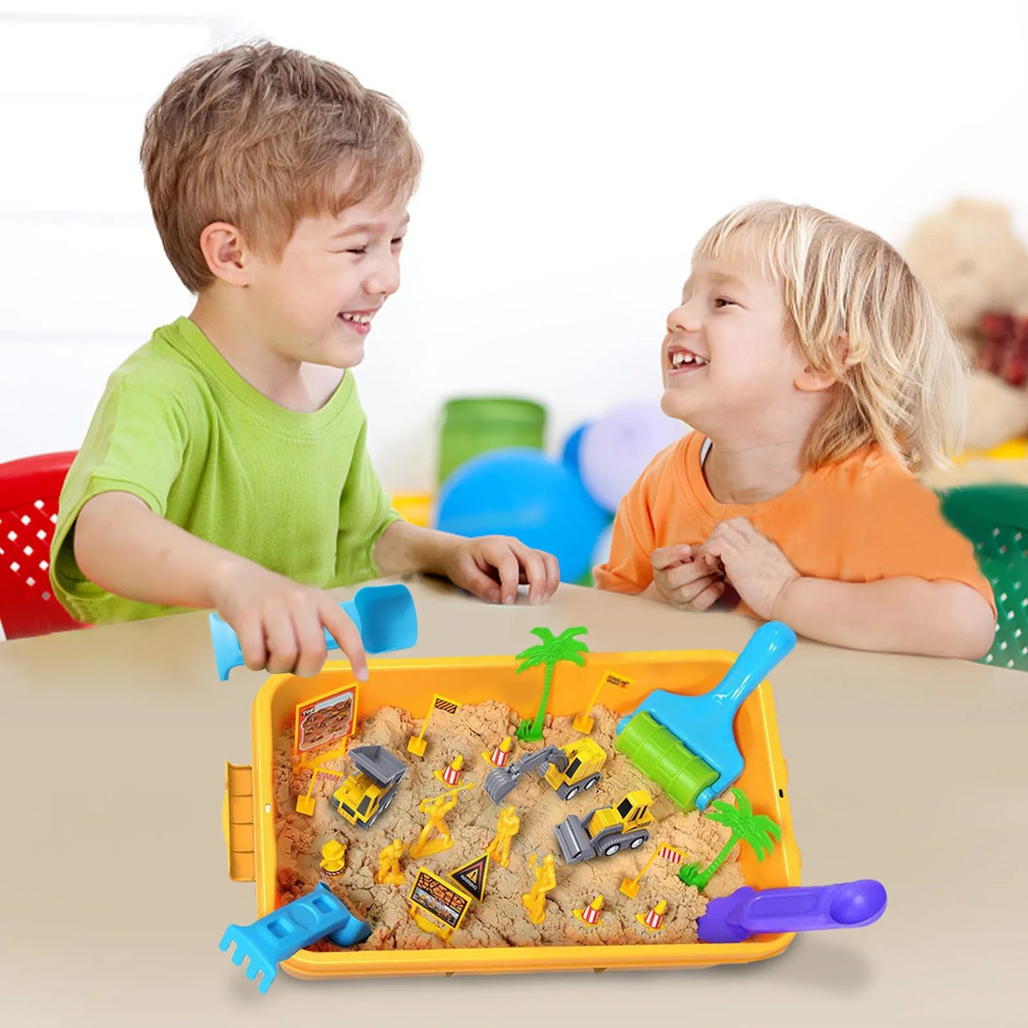 Zandwerken – Graaf &amp; Bouw – Kinetisch Zand Speelset 