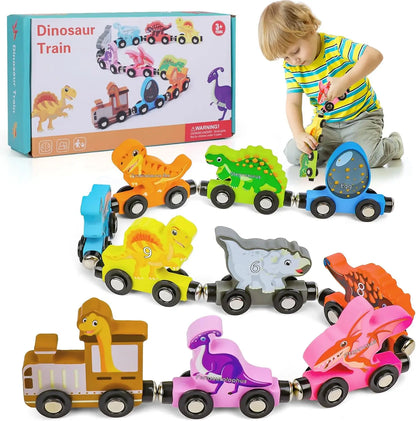 Tiny Express™ – Kleuren &amp; Vormen - Houten Treinspeelgoed 