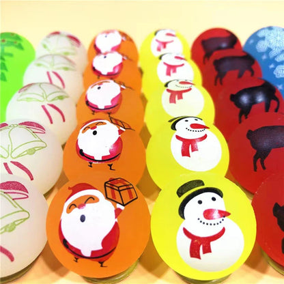 Xmas Bouncy Balls™ - een Stuiterende Kerst! - Stuiterballen 