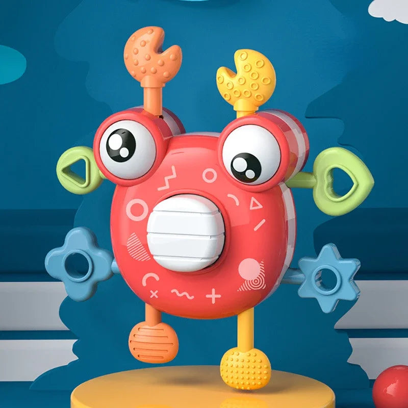 Crab Pull Toy™ – Grijp &amp; Trek Plezier – Krab Sensorisch Bijtspeelgoed 
