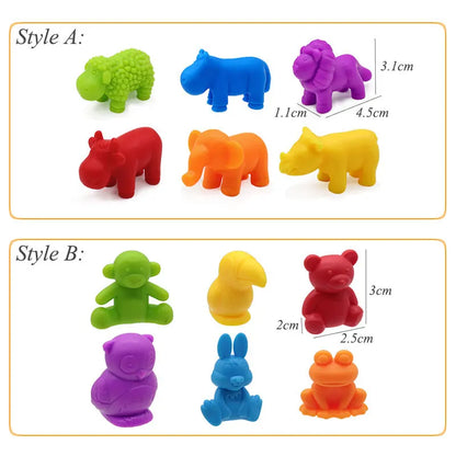 Rainbow Teddy Bears Toys™ - Educatief &amp; Creatief - Regenboog Telberen 