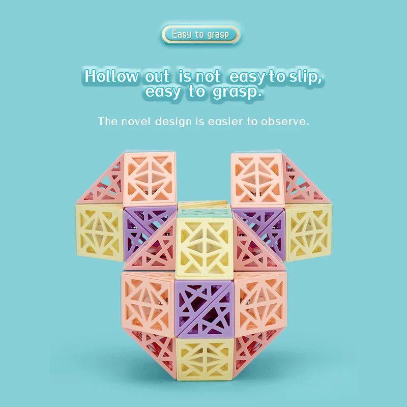 Snake Cube Set™ - Bouw, Draai &amp; Ontdek - Bouwblokkenset 