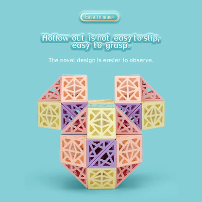 Snake Cube Set™ - Bouw, Draai &amp; Ontdek - Bouwblokkenset 