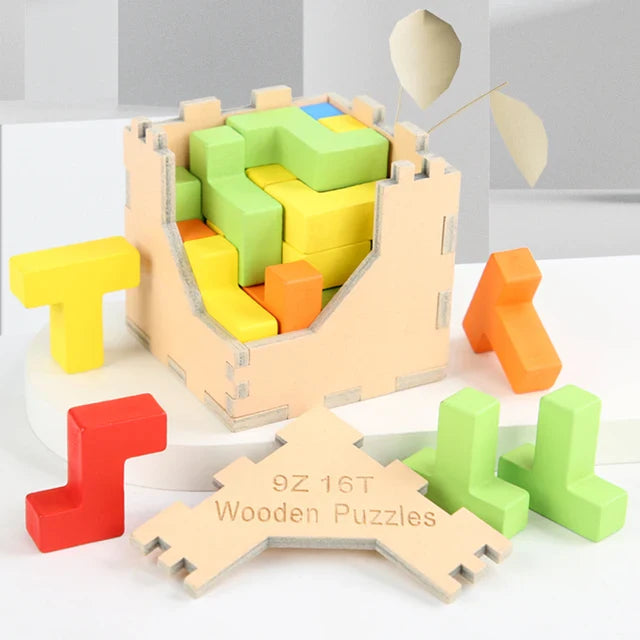 Woods™ - Trein je brein - 3D Tetris Puzzel 