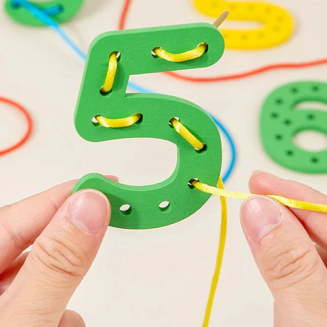 Cognitive Thread Toy™ – Slimme Lijntjes – Peuter Ontwikkelingsspel