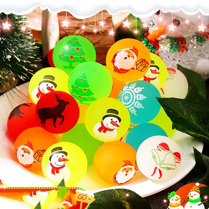 Xmas Bouncy Balls™ - een Stuiterende Kerst! - Stuiterballen 
