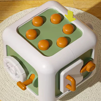 Cube Senses Toy™ - Leerzaam &amp; Leuk - Kubus Zintuigen Speelgoed 