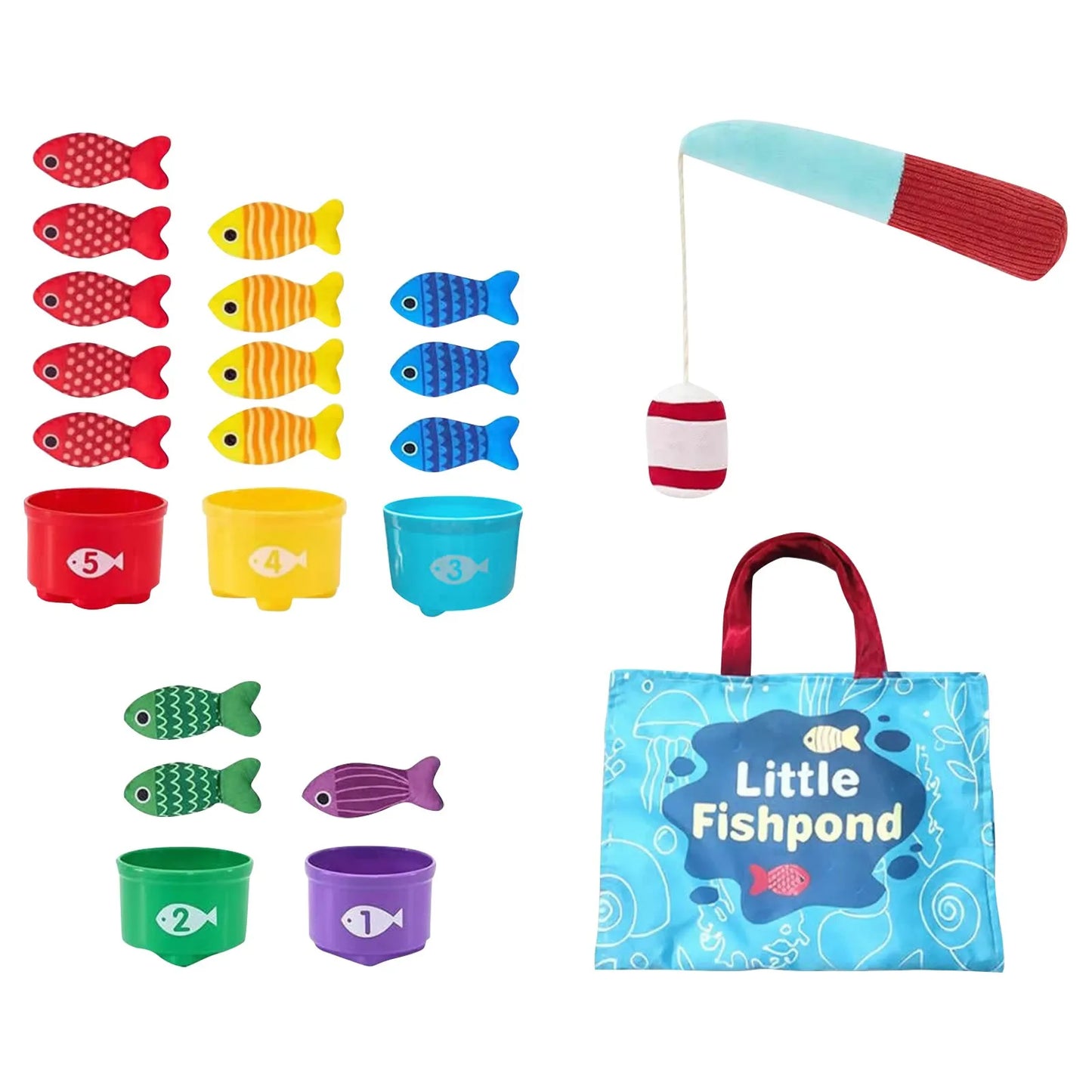 Magnetic Fishing Game™ - Vang ze allemaal - Magnetisch visspel 